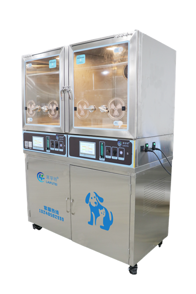 Siambr ocsigen hyperbarig ar gyfer cŵn