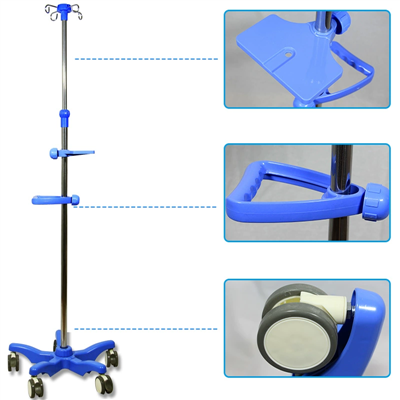 Stondin Trwyth sy'n sefyll ar y Llawr Dur Di-staen